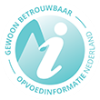 Het keurmerk van de betrouwbare opvoedinformatie van Opvoedinformatie Nederland.